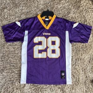 Youth Adrian Peterson #28 Minnesota Vikings NFL Branded Jersey